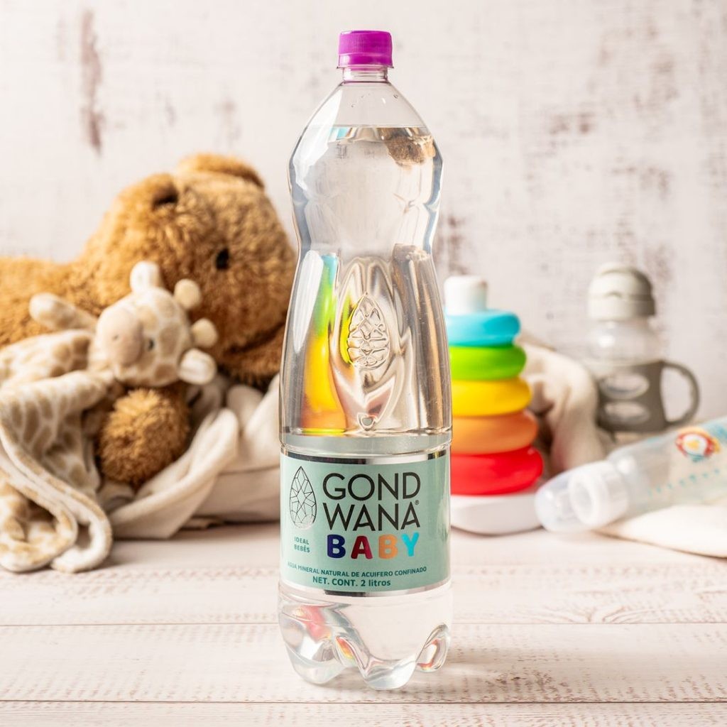 Botella PET Agua Gond Wana Baby 2 Litros
